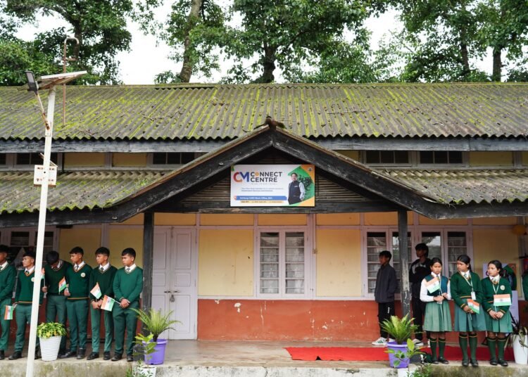 CM inaugurates CM Connect Centre, lays foundation for projects in Sohiong