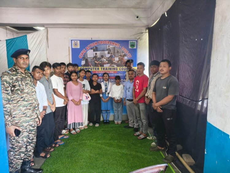 CRPF launches free computer training for students in Ri-Bhoi