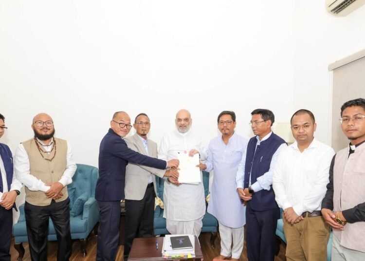 CM raises State’s concerns on FCRA with Amit Shah