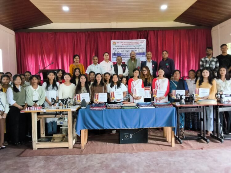 30 women trained in indigenous embroidery at DDUCC to boost livelihoods
