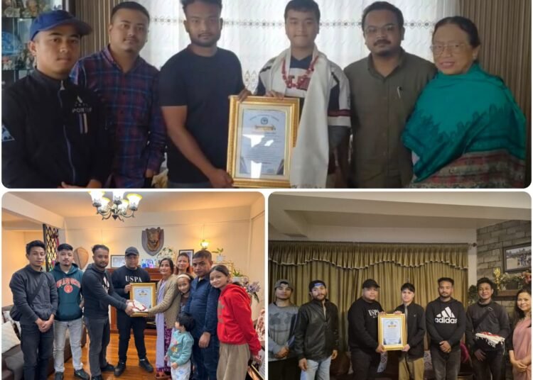 KSU felicitates 3 students for cracking JEE Advanced