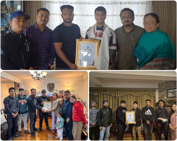 KSU felicitates 3 students for cracking JEE Advanced