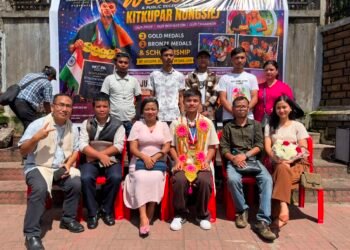 Shillong gives grand welcome to WCOPA star Kitkupar Nongsiej