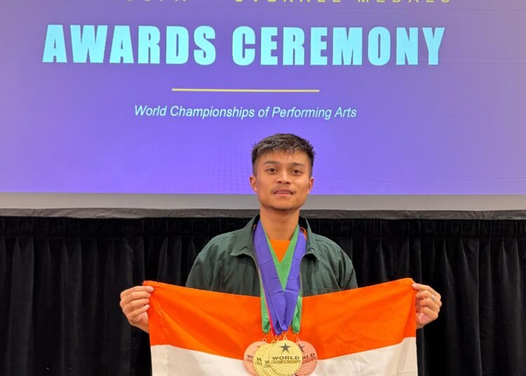 Kitkupar wins 3 gold medals, 2 bronze & scholarship at WCOPA 2026