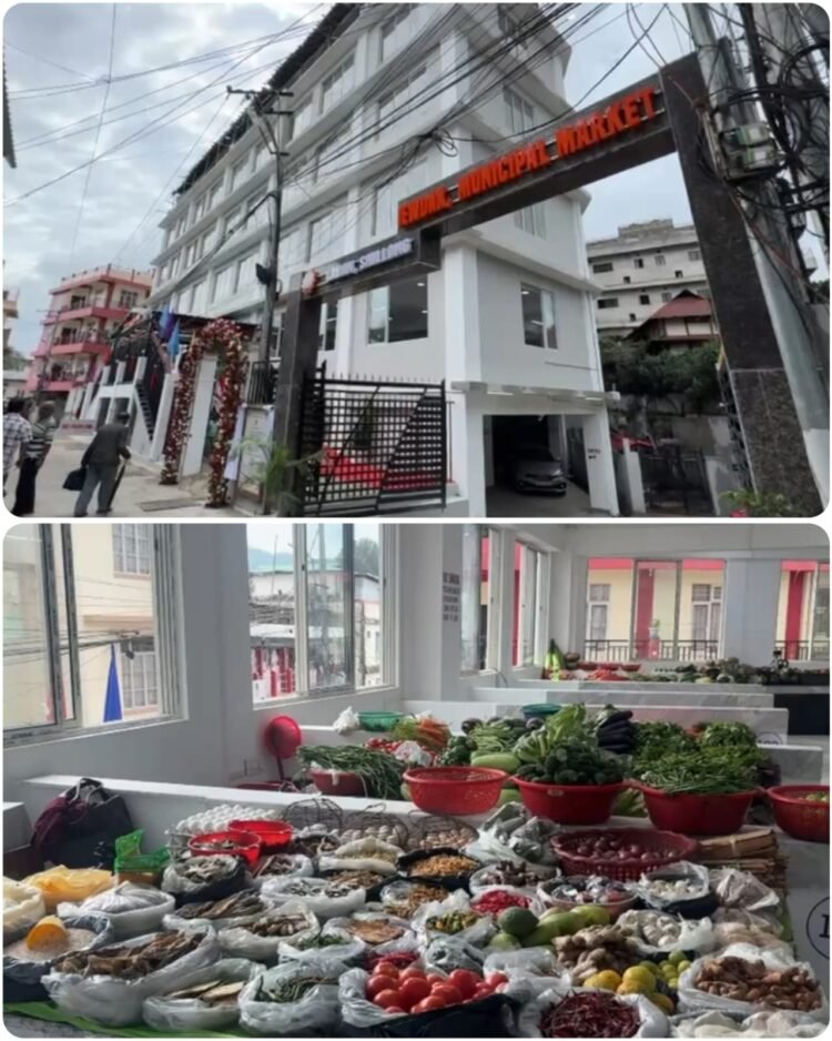 Rs 14.27 cr municipal market inaugurated at Ïewdak, Laban