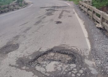 Deterioration and safety risks of just repaired NH 6 flagged