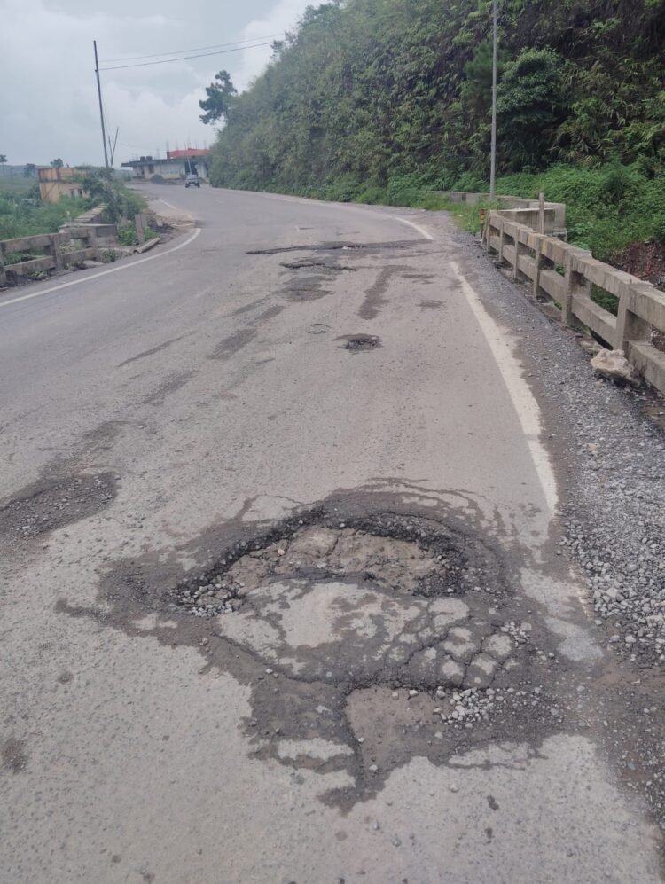 Deterioration and safety risks of just repaired NH 6 flagged