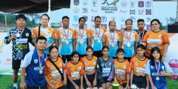 Meghalaya team come 2nd in Indian Blind Football Premier League