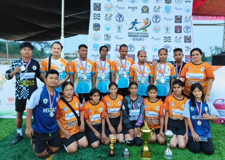 Meghalaya team come 2nd in Indian Blind Football Premier League