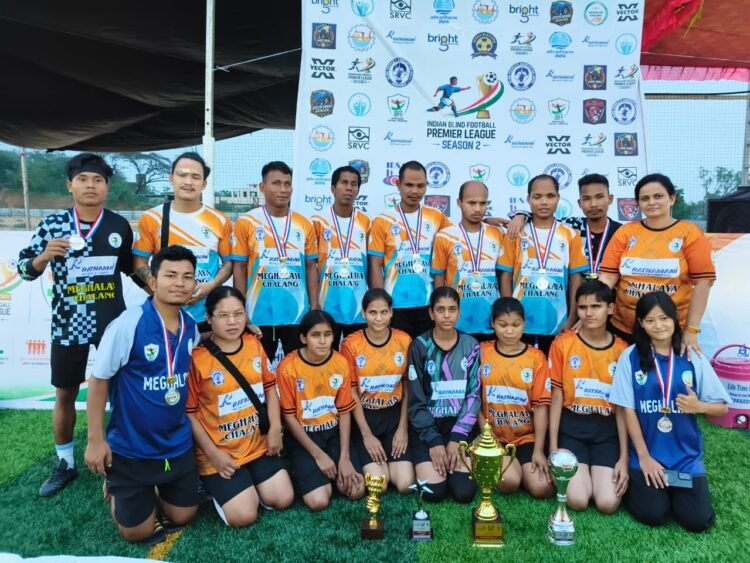 Meghalaya team come 2nd in Indian Blind Football Premier League