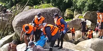 SDRF retrieves body of a missing person from Wahniangleng River