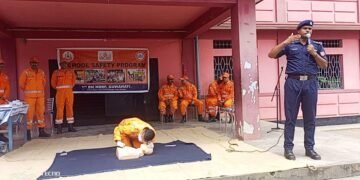 NDRF conducts disaster awareness prog in WJH