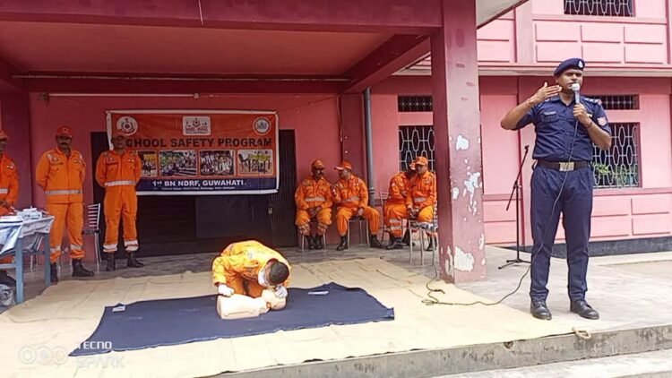 NDRF conducts disaster awareness prog in WJH