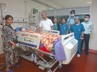 NEIGRIHMS cardiologist performs rare lifesaving heart operation