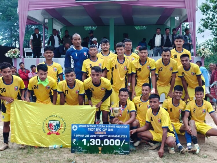 Nongthyllep SC Clinch Tirot Sing Cup 2026