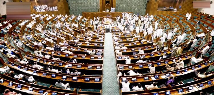 Govt introduces bill in Lok Saba for stricter measures to check paper leaks amid din