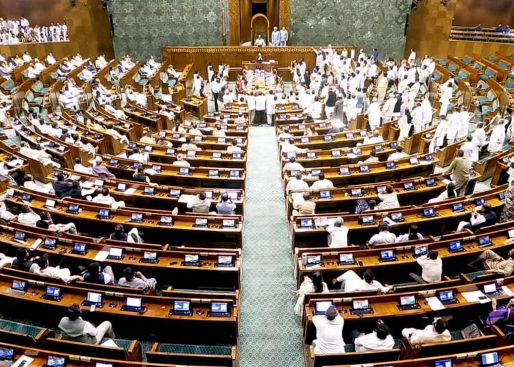 Govt introduces bill in Lok Saba for stricter measures to check paper leaks amid din