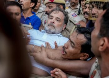 Rahul, Priyanka, Akhilesh detained, forcibly removed from protest site near PM’s residence