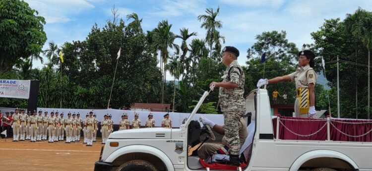 Passing out parade held for 5th Basic Training Course recruits