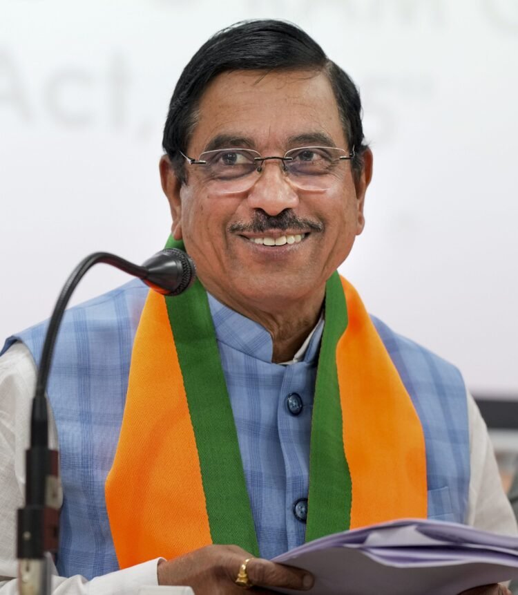 Pralhad Joshi appointed Education Minister after Pradhan resigns from post