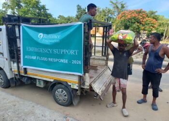 Reliance Foundation rolls out relief efforts in flood-hit Upper Assam