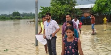 Mahendraganj CHC forms rapid response team amid flood situation