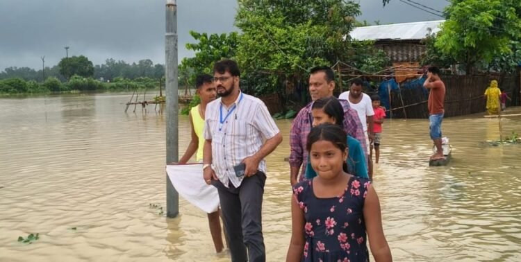 Mahendraganj CHC forms rapid response team amid flood situation
