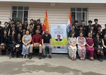 Shillong school students engage with Spanish diplomat