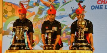 Shillong welcomes Durand Cup trophies