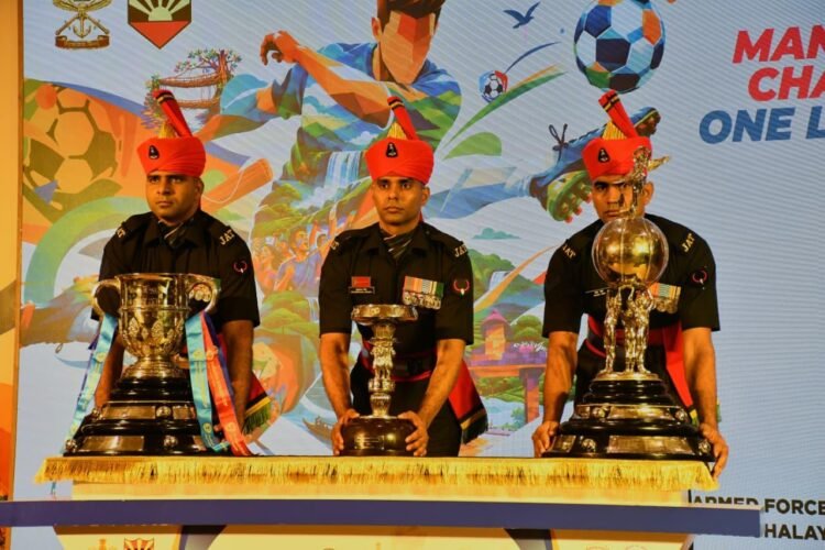 Shillong welcomes Durand Cup trophies