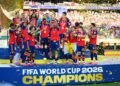 Spain wins the World Cup by beating Argentina 1-0 on Ferran Torres’ goal in extra time