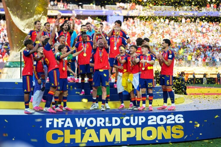 Spain wins the World Cup by beating Argentina 1-0 on Ferran Torres’ goal in extra time