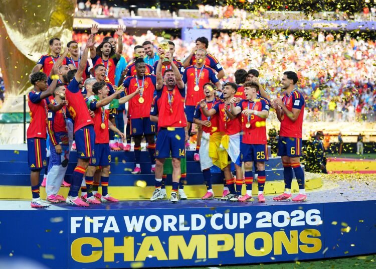 Spain wins the World Cup by beating Argentina 1-0 on Ferran Torres’ goal in extra time