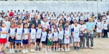 Kids of all ages enjoy holistic basketball summer camp