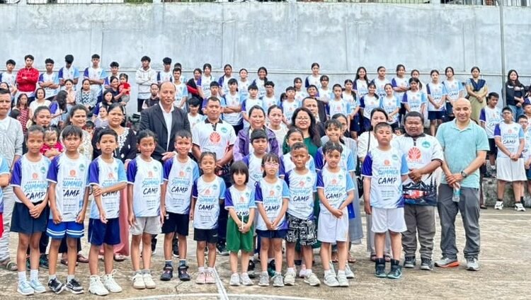 Kids of all ages enjoy holistic basketball summer camp