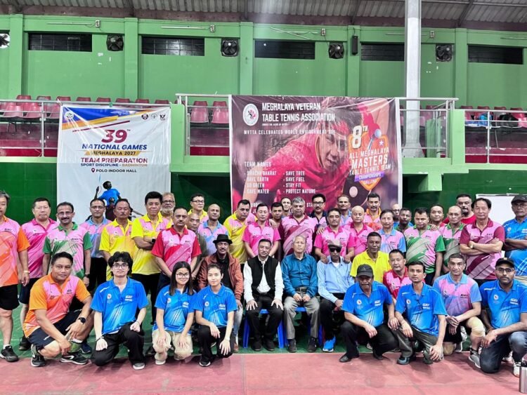 Veteran table tennis championship concludes