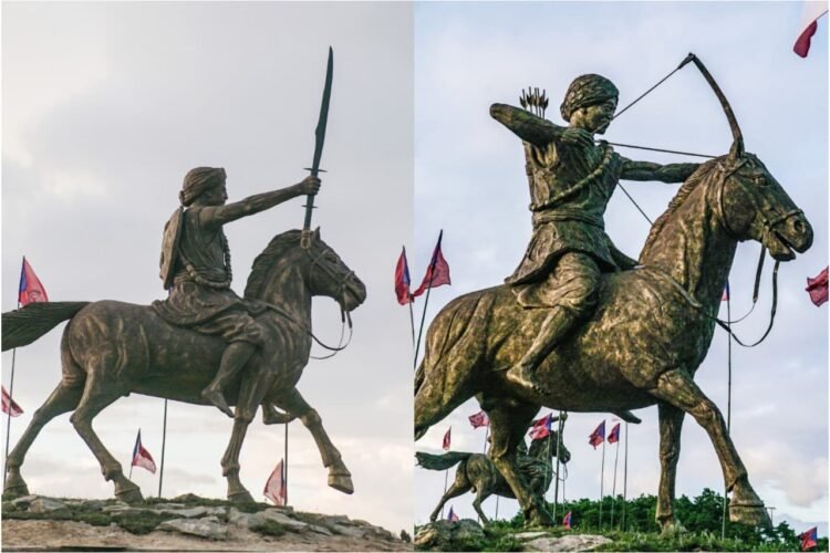 Statues of Khasi patriots unveiled at Laitarted