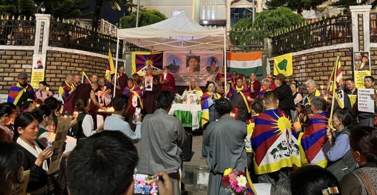 Shillong’s Tibetan community rallies against continuing Chinese oppression