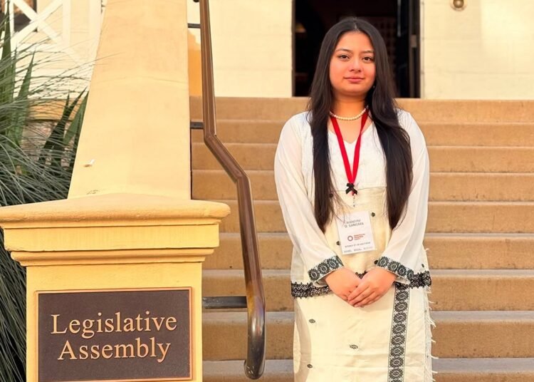 Tura student represents India at Commonwealth Youth Parliament in Sydney