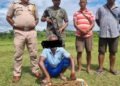 1.439 kg suspected cannabis seized in SWGH, 1 nabbed