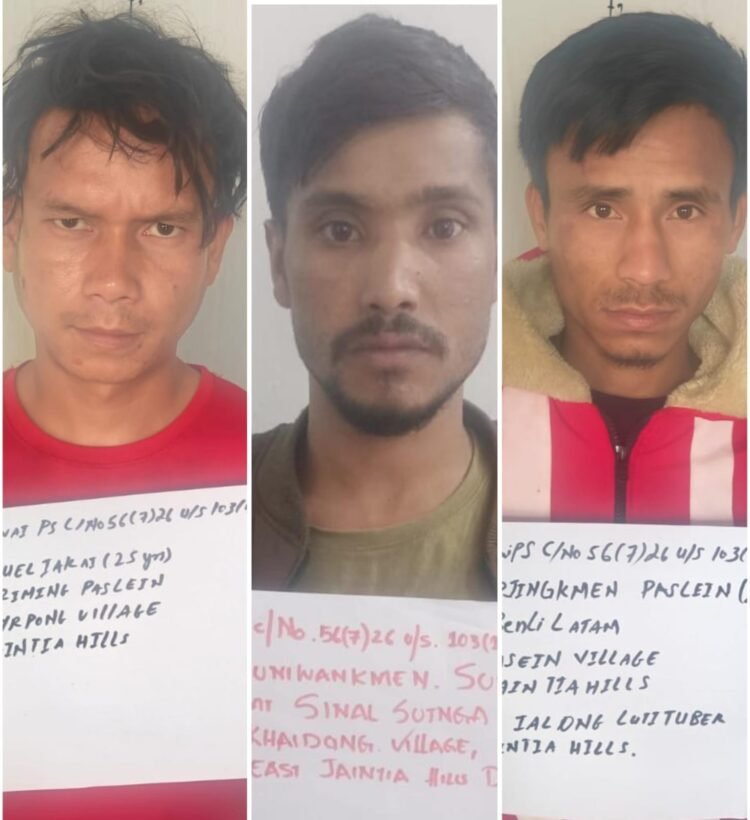3 held for murder in WJH