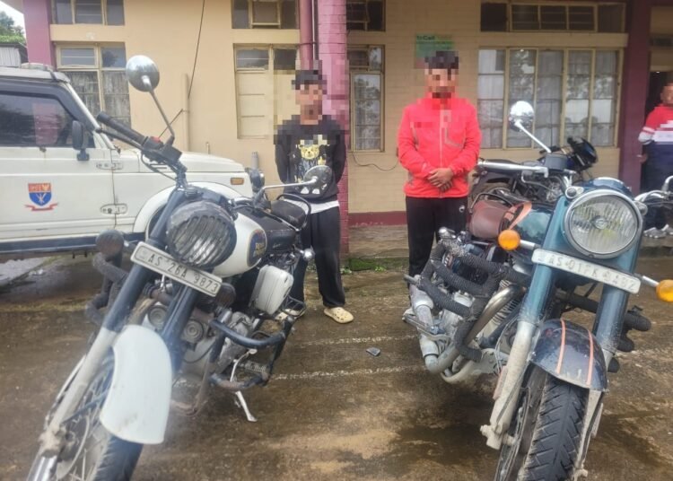 4 stolen bikes seized in WJH, 2 riders held