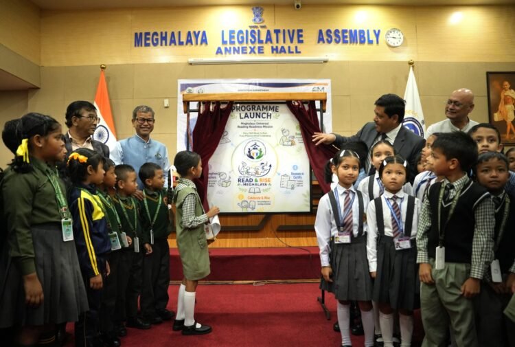 CM launches ‘Read & Rise Meghalaya’ to ensure every child can read