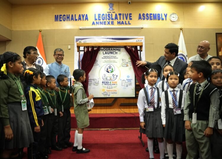 CM launches ‘Read & Rise Meghalaya’ to ensure every child can read