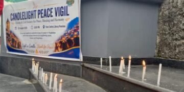 Candlelight vigil for peace held; faith forum, students decry violence