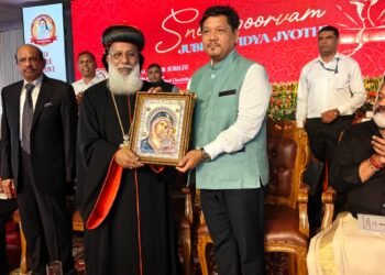 Conrad attends Episcopal Silver Jubilee of Cardinal Baselios Cleemis in Trivandrum