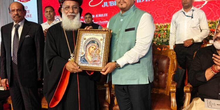 Conrad attends Episcopal Silver Jubilee of Cardinal Baselios Cleemis in Trivandrum