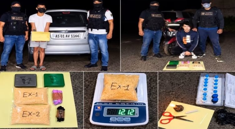 Meghalaya ANTF arrests 4, recovers heroin worth 12 lakh