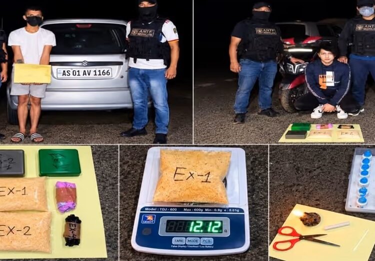 Meghalaya ANTF arrests 4, recovers heroin worth 12 lakh