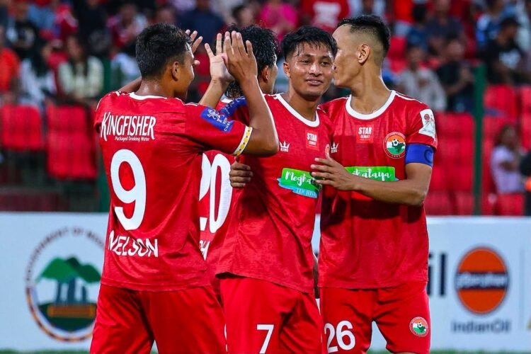 Shillong Lajong thrash Mumbai FC to go top Group E